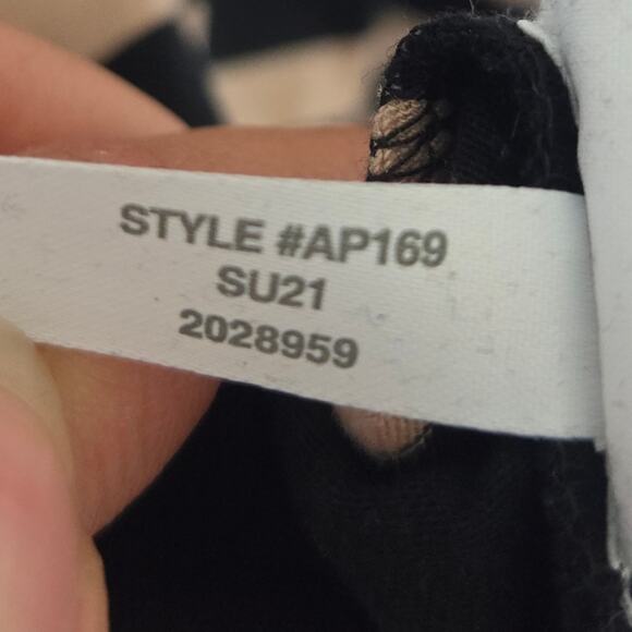 J. Crew Striped Black and Tan T- Shirt Midi Dress Small NWT - Picture 7 of 7